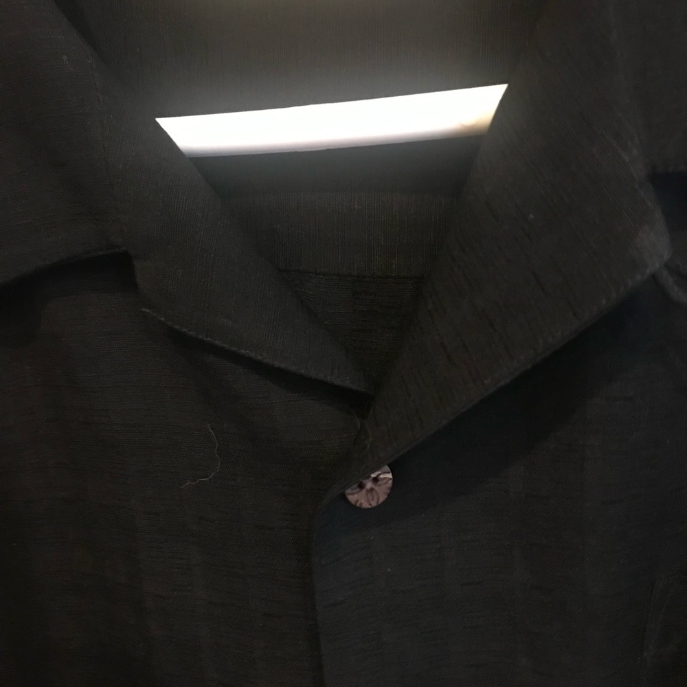 Tommy Bahamas Black Shirt